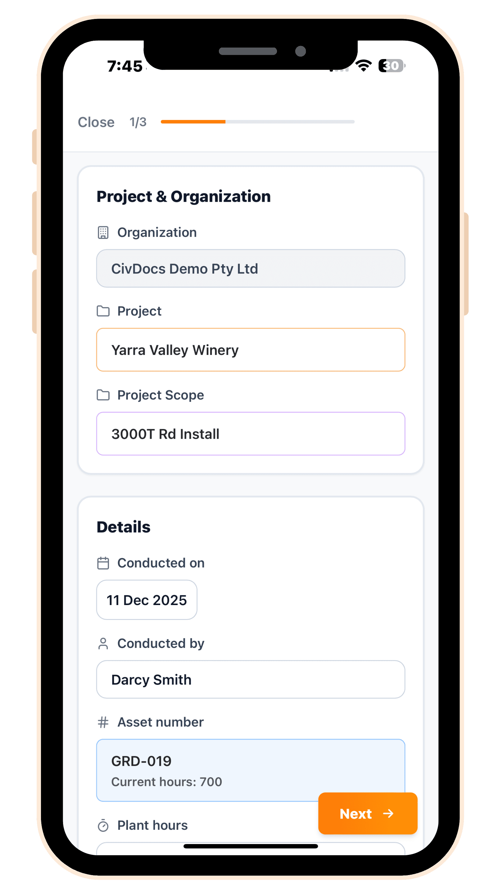 Prestart Video Preview